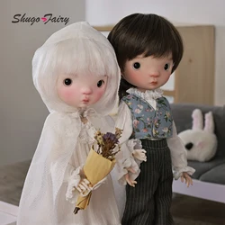 ShugaFairy Peaches 1/6 Bjd Dolls 30cm Pii Body Russian Retro Literary Style Ootd Cute Fullset Joint Bjd Clothes Bjd Fairy