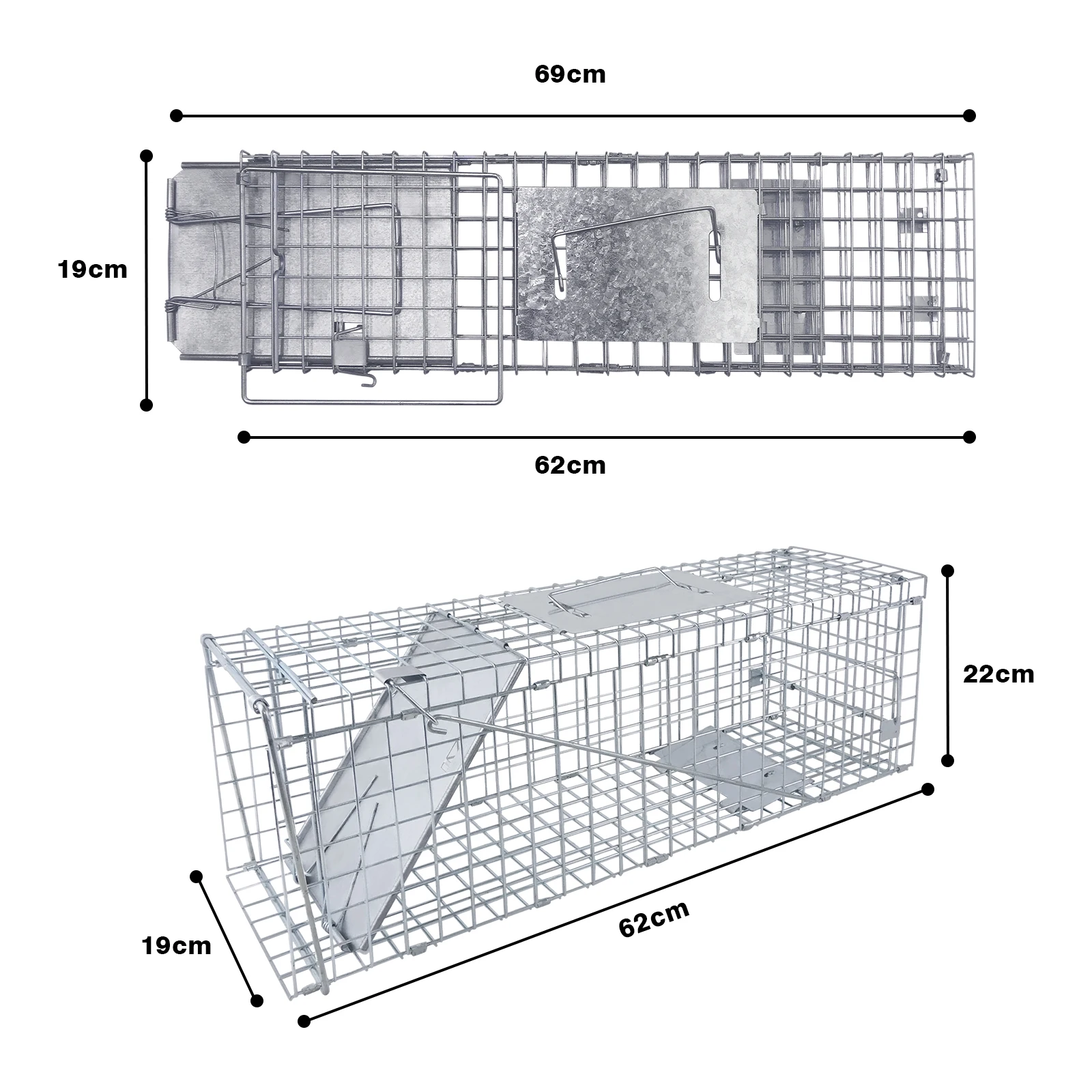 موجز الإنسان الحيوان فخ قفص قابلة لإعادة الاستخدام ل الماوس الفئران السنجاب أرنب في الهواء الطلق حديقة الإنقاذ طوي لايف الصيد الإصدار