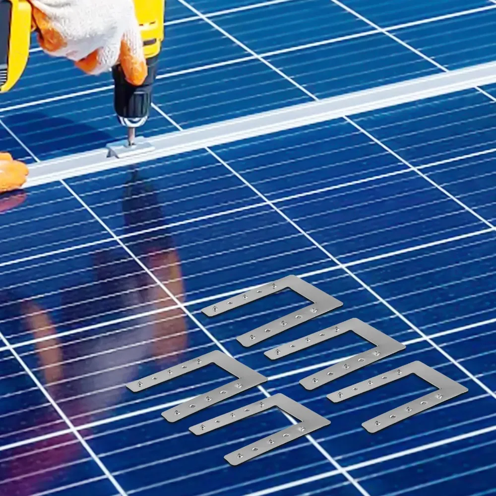 50 Stück Photovoltaik-Erdungsdichtungen, Kabelklemmen, leitfähige Unterlegscheiben für Dach-PV-Plattenabstandshalter, Solarpanel-Erdungsscheiben