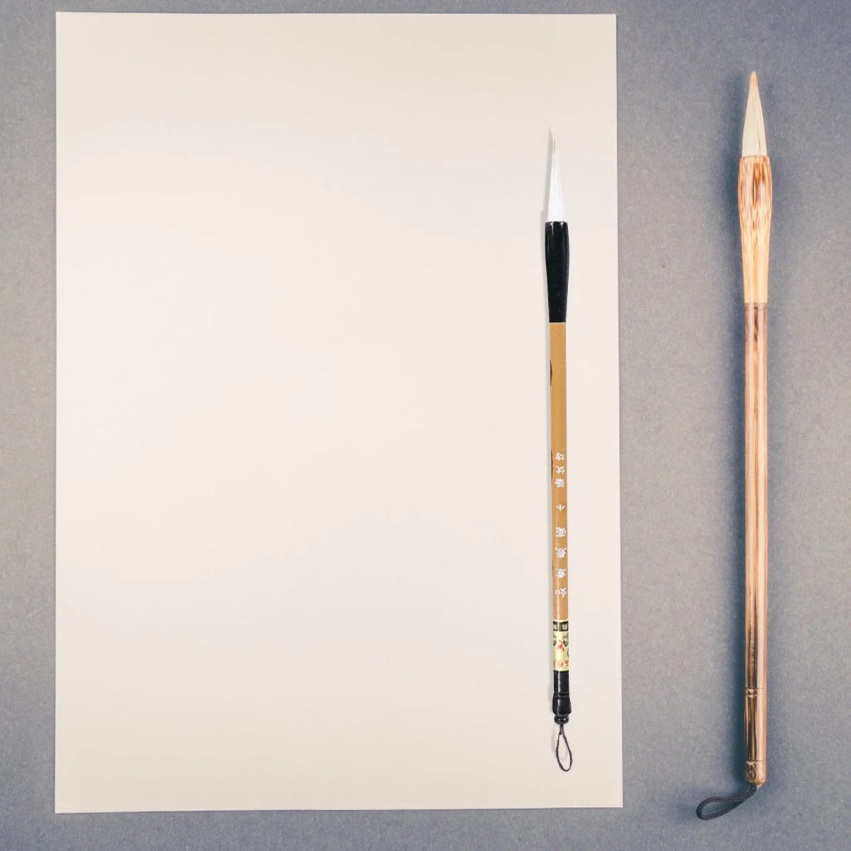 3 uds pinceles de caligrafía china pelo de lobo pintura juego de escritura pincel de dibujo tamaños L pincel de escritura de pelo de lobo