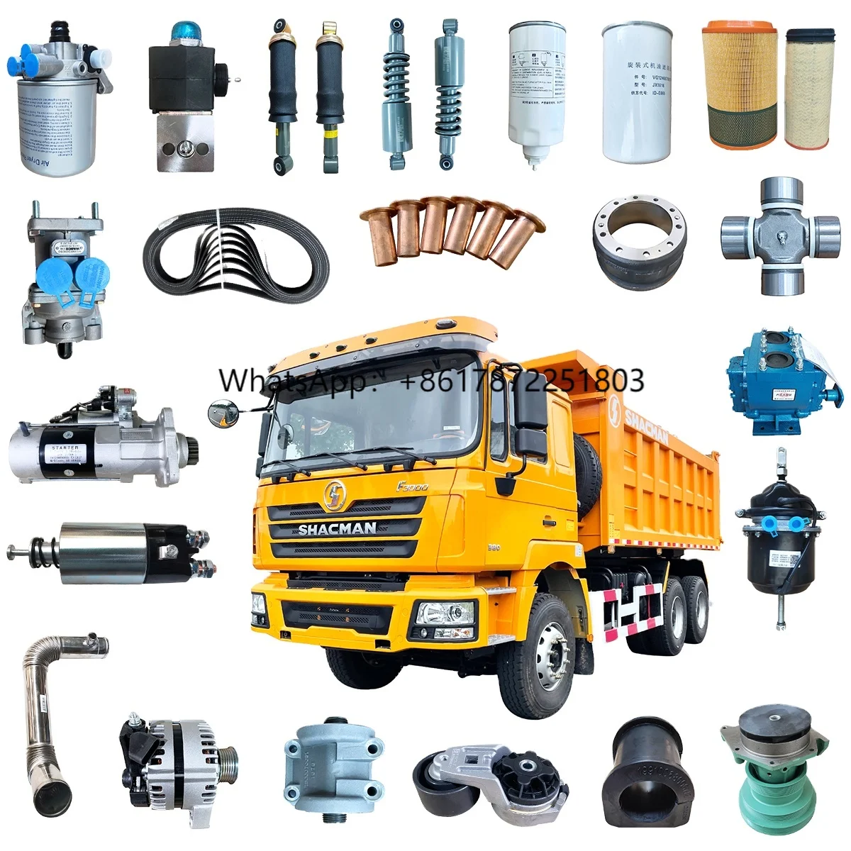 

Shaanxi Automobile F3000 Traction Truck Parts for Shacman F2000 Truck