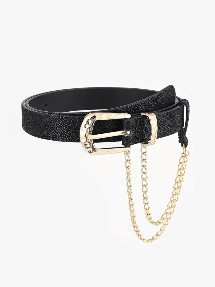 Women's fashion chain belt 1 Valentine's Day Christmas gift with skirt pants