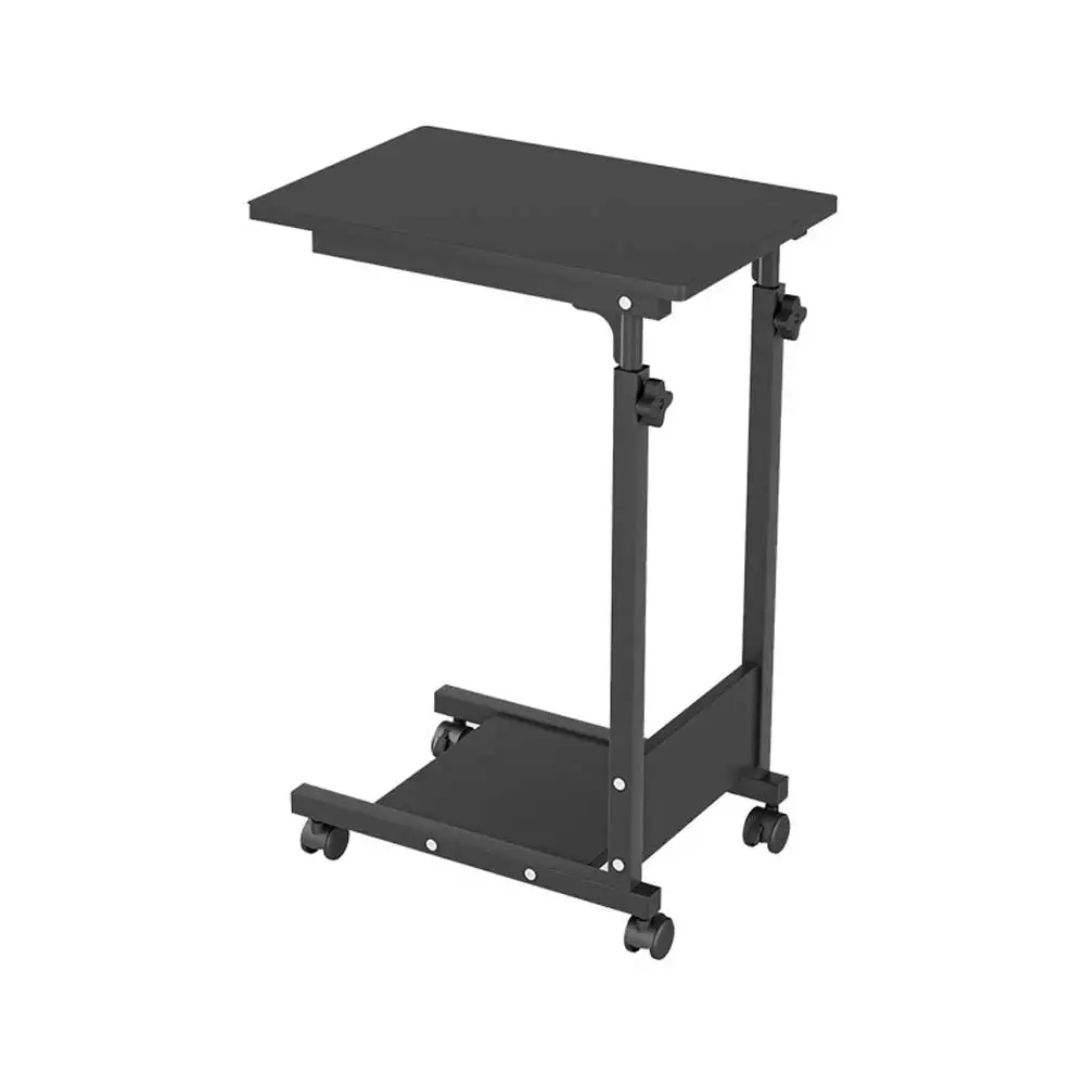 2026 C-shape Side Table Coffee Table Liftable Simple Laptop Study Conference Table Sofa Bed Side Table 56.5x37cm