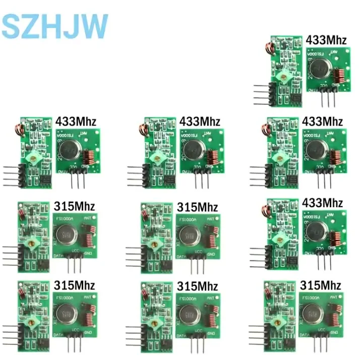 433-MHz-Sender und Superhet-Empfänger Set