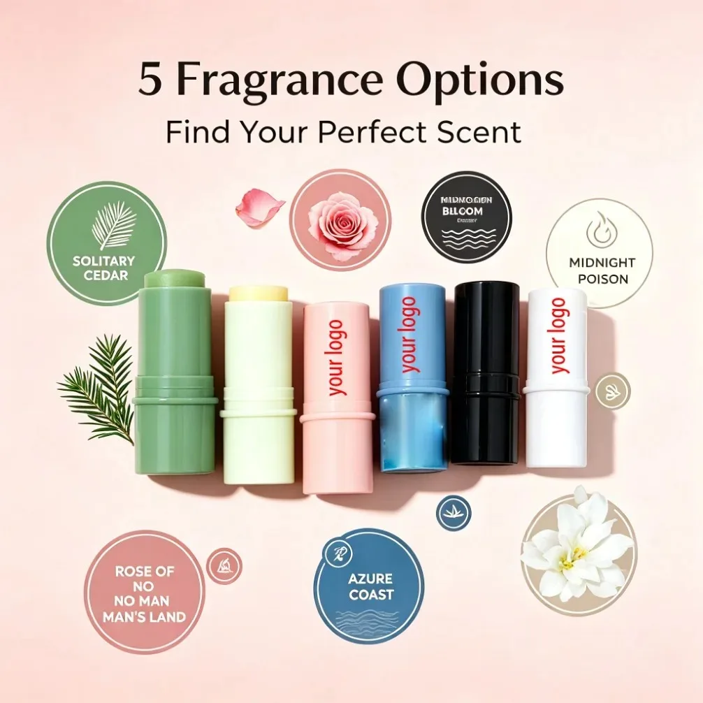 Portable Fresh Deodorant Balm Private Label Custom Logo Vegan Makeup Wholesale Body Care Stick for Daily Use