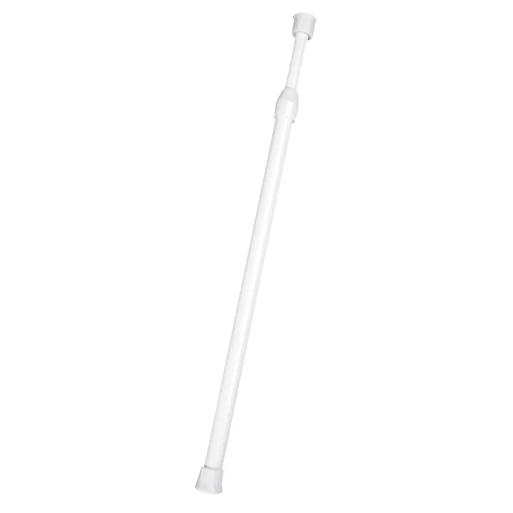

Telescoping Curtain Rod 40-70Cm Adjustable No Drill Spring Tension Rod For Window Shower Closet Clothes Drying Pole
