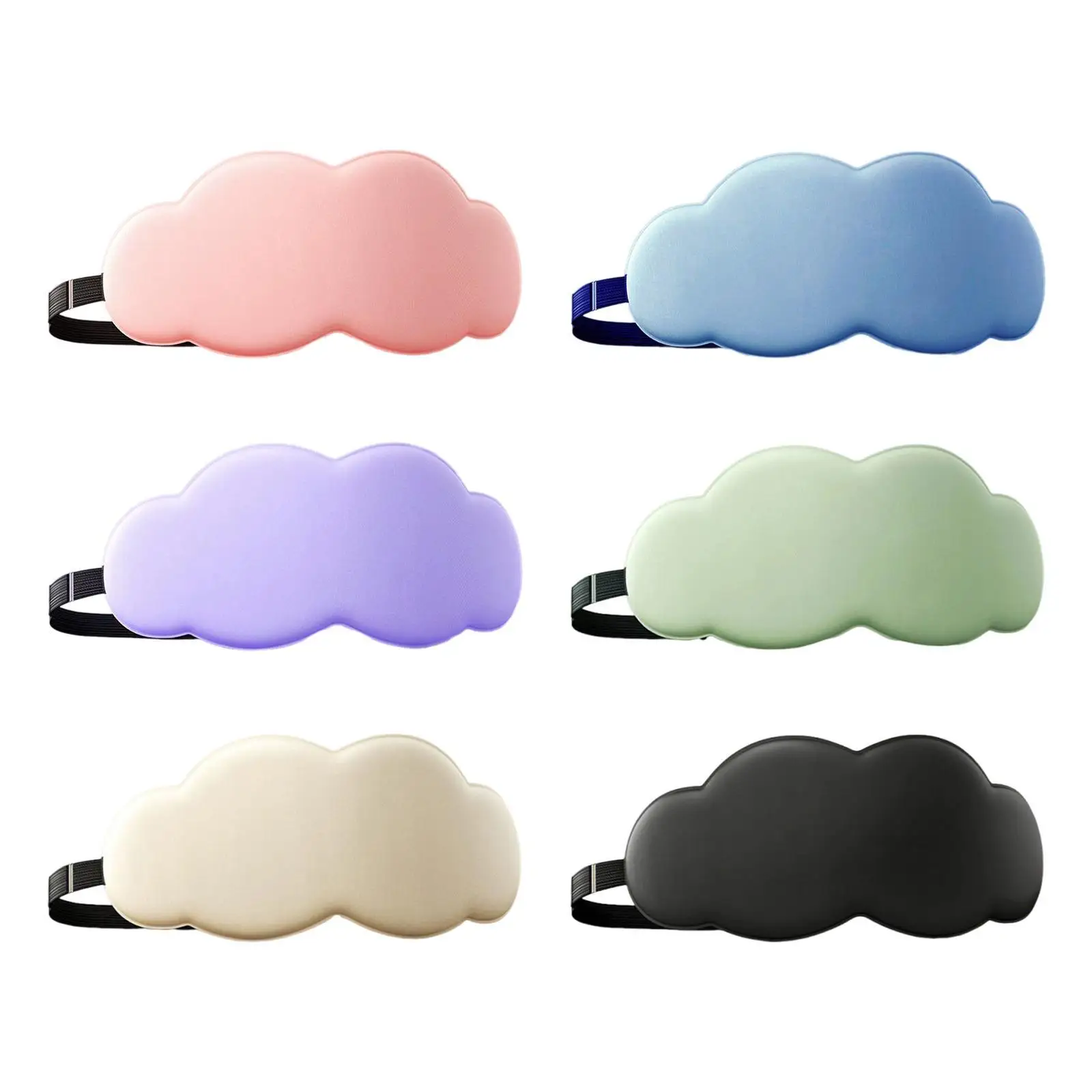 

Sleep Mask Eye Cover Night Blindfold Eye Cups 3D Contoured Ice Silk Eye Mask