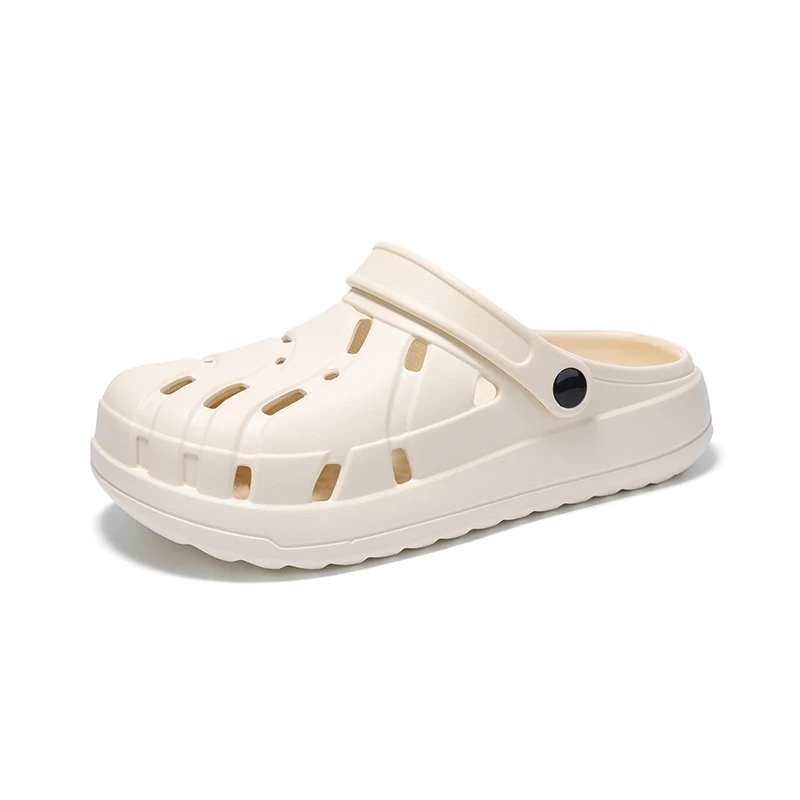 

Extra Large Size Men's Casual Slides 2026 Summer New Non Slip Soft EVA Sole One-Strap Slippers Letter Design for Men Size