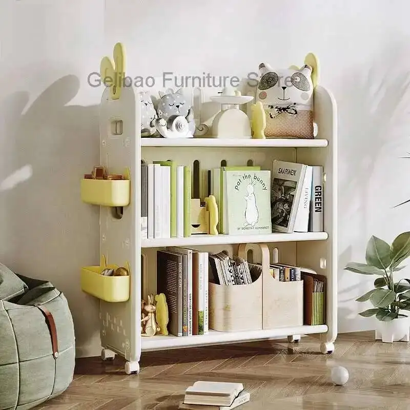 

Storage Racks Simple Bookshelf Bedroom Multi-layer Bookshelf Book Shelf Organizer Easy Assembly Bookcase Stackable Book Shelves