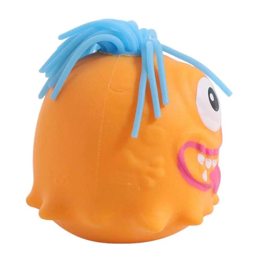 Vinyl Hair-pulling Squeeze Toys Pinch Kneading Elastic Hair-pulling Slow Rebound Toy Stretch Ins Unique Squeeze Ball