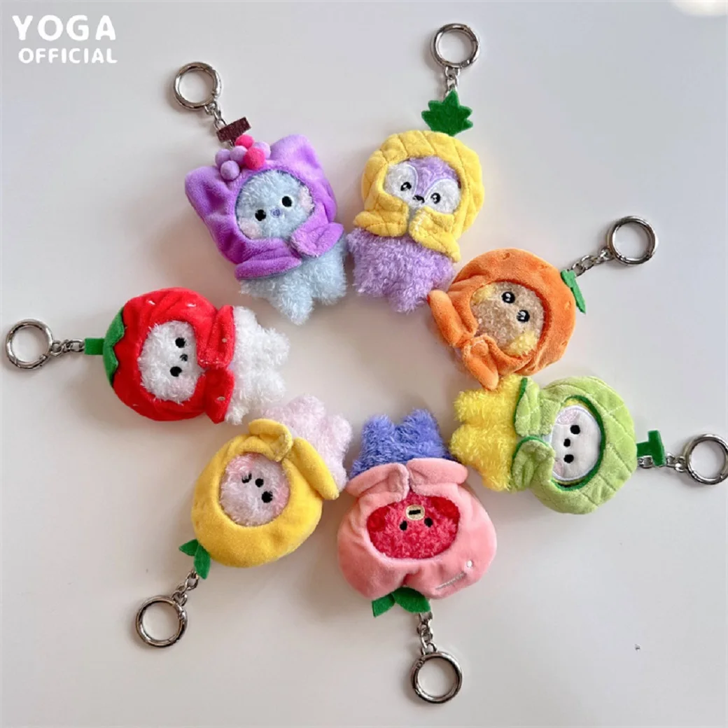Botas Kawaii calientes Minini Cooky bufanda botas de nieve muñeca de felpa naranja fiesta Tata Chimmy bolsa colgante llavero decoración regalo juguete