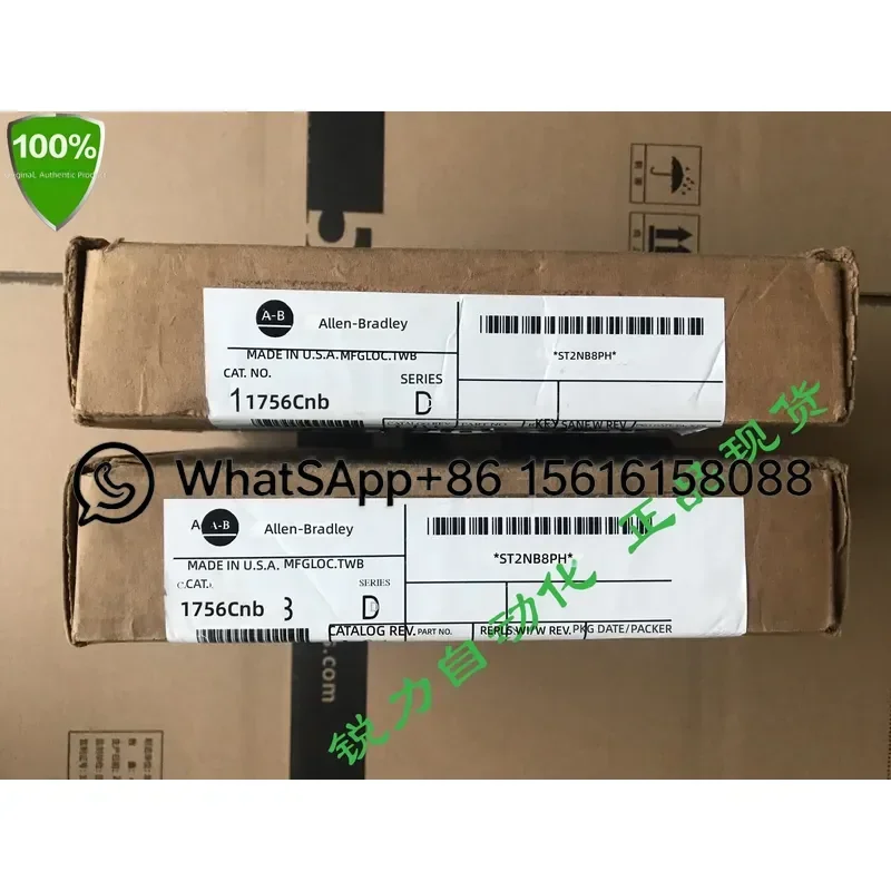 New AB Rockwell PLC Communication Module 1756CNB 1756-CNB D Version Genuine Unopened Industrial Automation Control Part
