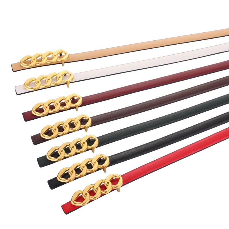 

Simple and versatile thin belt decoration fashionable belt for women, dress, shirt, jeans, belt