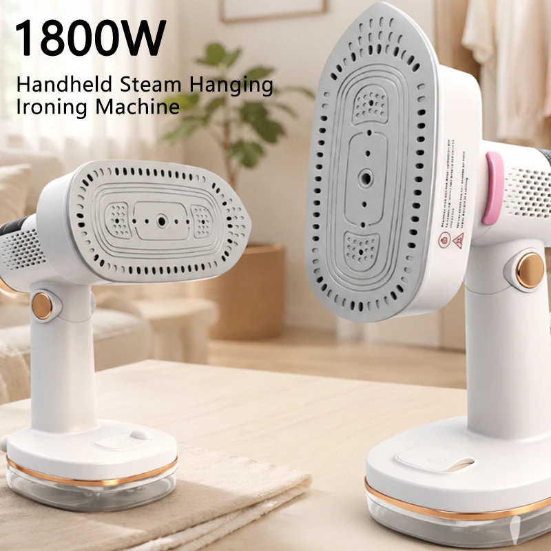 1800W Steam Hanging Ironing Machine Handheld Electric Iron Household Clothes Steamer Foldable Ironing Machine 250ML Water Tank