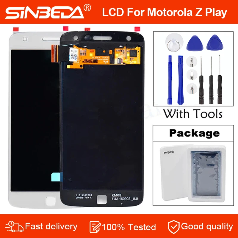 5.5\'\' AAA+ For Moto Z Play Z2 Z3 LCD Display Touch Screen Digitizer Assembly Z Play XT1635 XT1635-02 LCD Pantalla Replacement pa