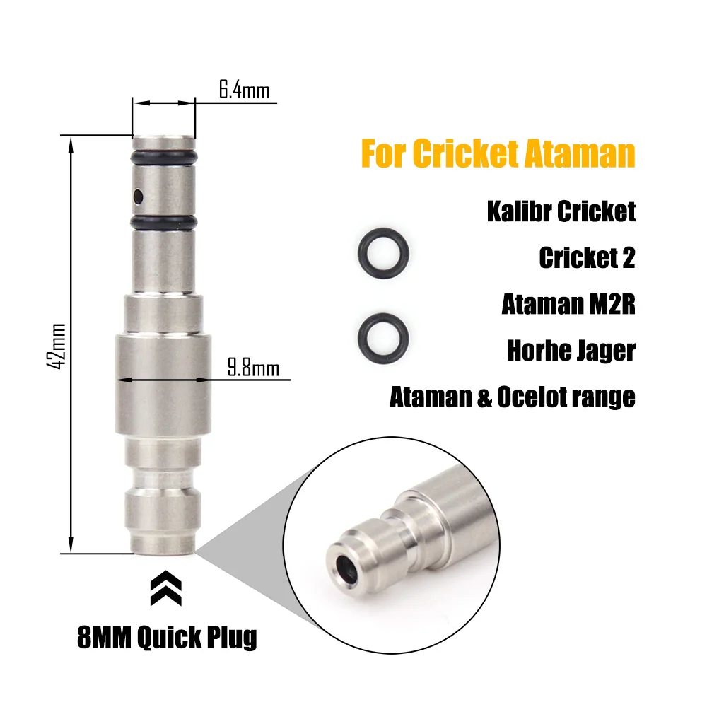 Air Fill Filling Probe For FX Hatsan,BSA,Webley,SMK Artemis,Cricket,WEIHRAUCH,Walther, PR900, Rotex R8 and RM8 Brocock