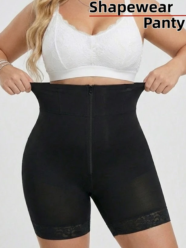 

High Waist Black Sculpt Shaper Shorts Tummy Control Butt Lifter High Compression Slimming Shapewear
