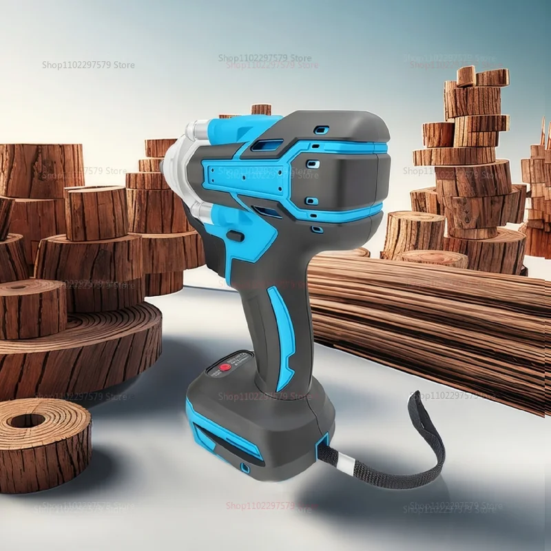 Cordless Electric Impact Wrench Brushless Hand Tool EU No Battery Portable Power Wrench for Garage Garage Assembly Repair