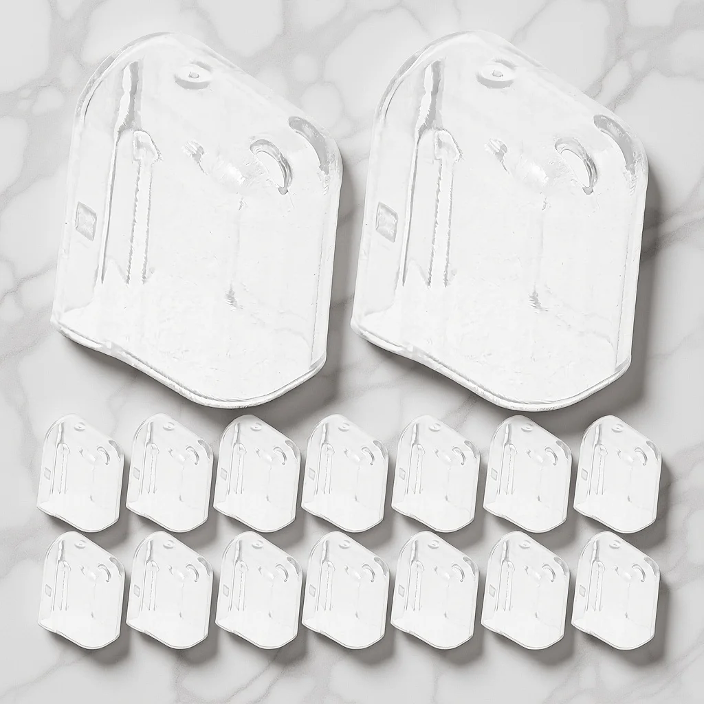 

20Pcs Transparent Toothbrush Head Covers Portable Protective Caps for Manual Electric Travel Home Use Toothbrush Cover