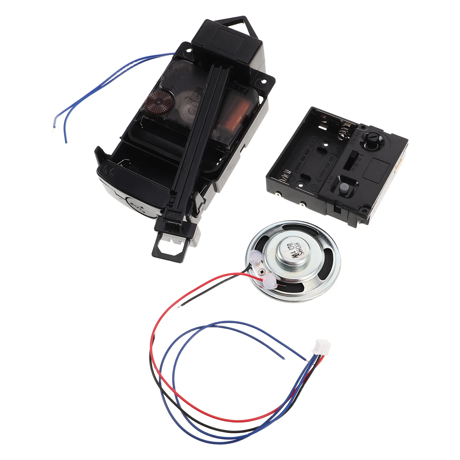 

1Set Precision Clock Mechanism Melodious Sound Hourly Chime Smooth Pendulum Movement Versatile Compatibility Wind Up Mechanism