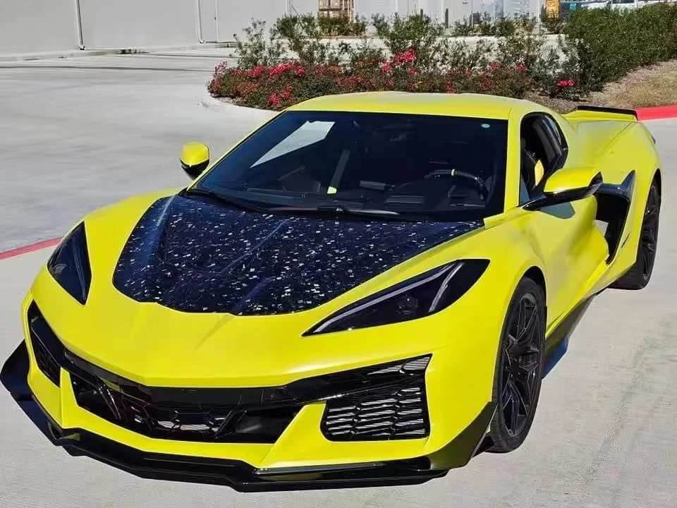 

Z06 Car Body Kit for Corvette C8 Update Z06 Front Rear Bumper Tail Wing Rear Spoiler Hood Body Kits