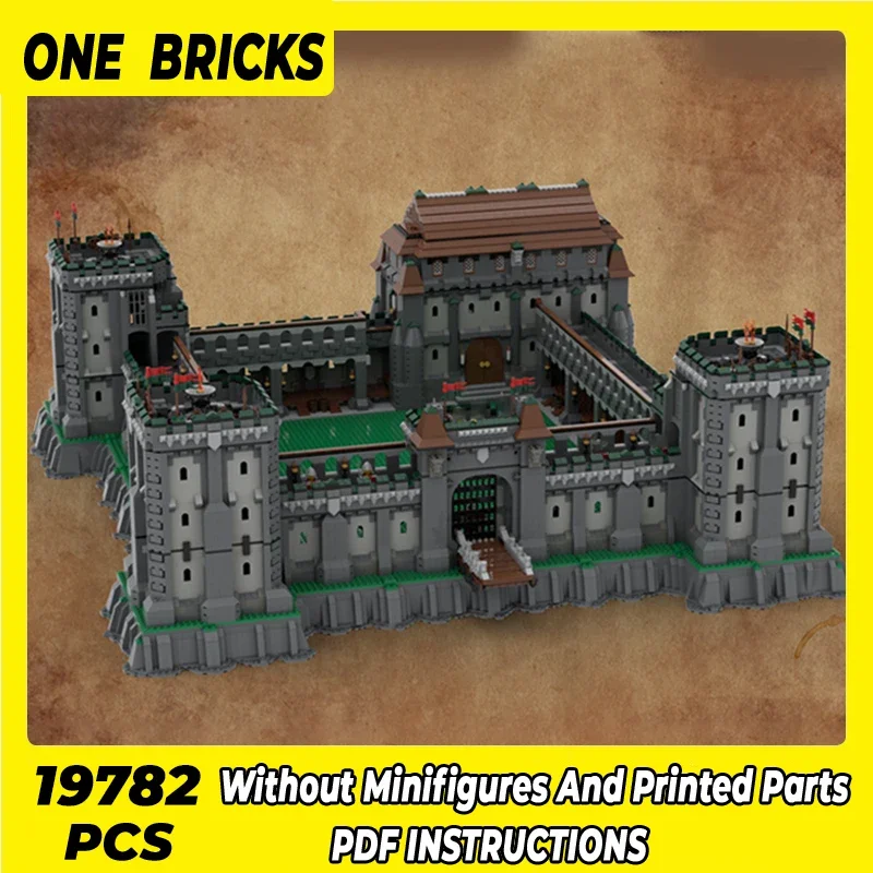 Moc Building Blocks Fortress Model Perfect Emperor Castle Technical Bricks DIY Assembly Construction Toys For Kids Holiday Gifts