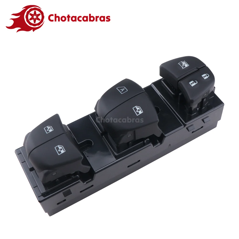 25401-3TA5A Para Nissan Sentra Leaf Juke Qashqai Pathfinder Interruptor de controle da janela lateral do motorista Botão de elevação Fechadura da porta 16 + 3 pinos