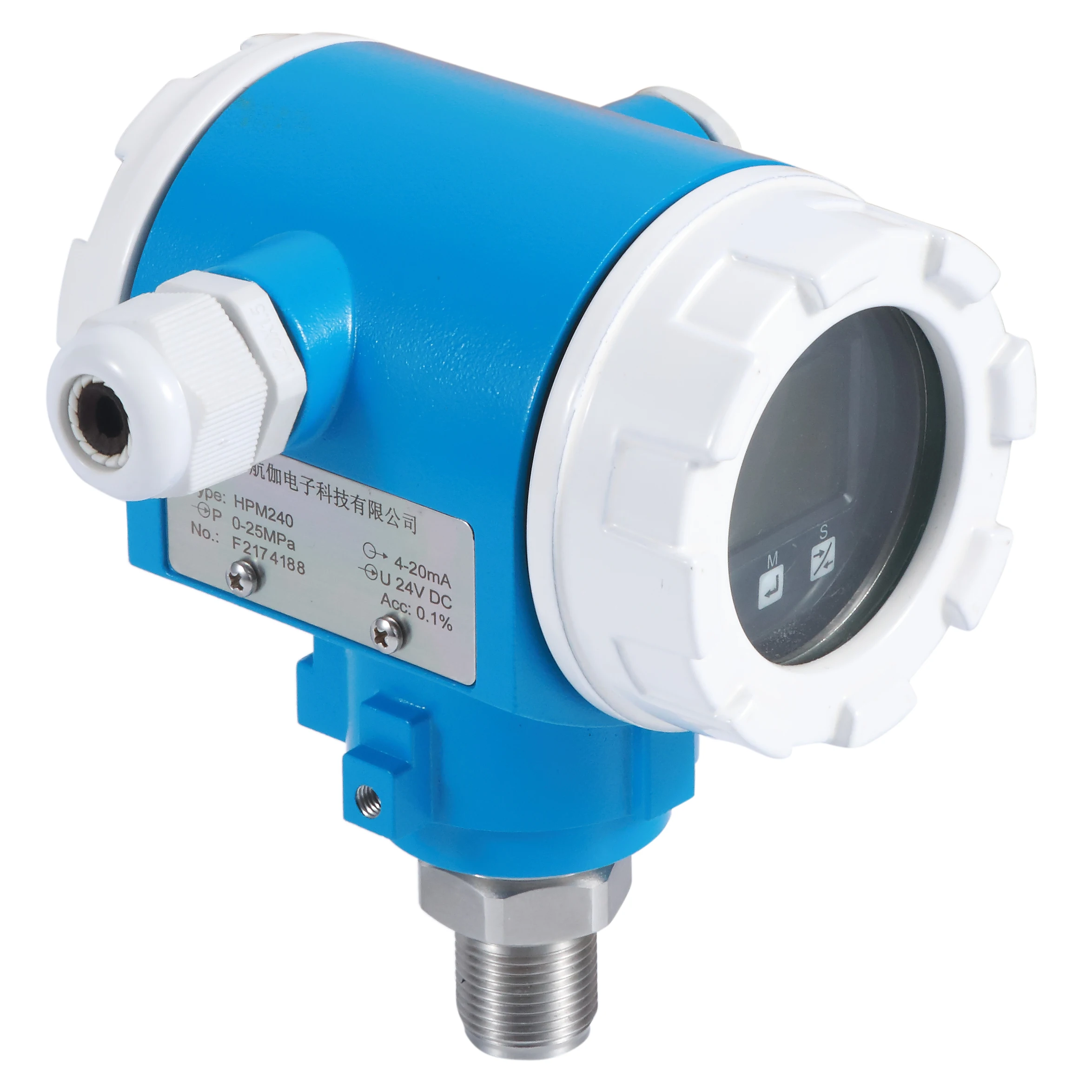 

Liquid Gas Steam 4-20ma 0 to 100 Mbar Low Price OEM LED Display Water Pressure Sensor Oem Brand Pressure Sensors