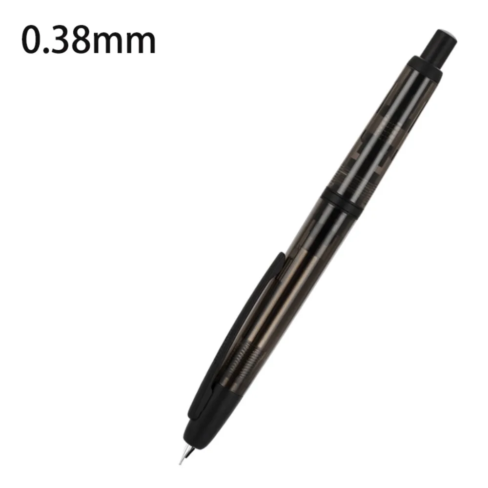 

Stylish Retractable Press Fountain Pen Smooth Writing with Clip Click Fountain Pen EF/F Nib Ink Converter Pen Stationery Item