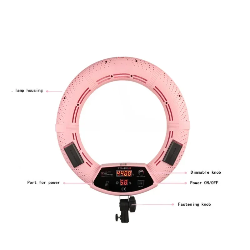 

Hot SalesProfessional Selfie Ring Light LED Ring Light Supplementary Light For Smartphones Work With All Smartphones And Studio