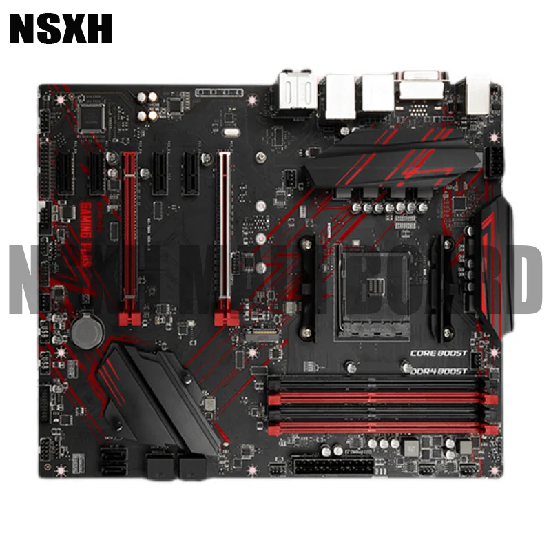 Placa-mãe original do jogo B450, soquete 64GB, AM4, DDR4, ATX Mainboard