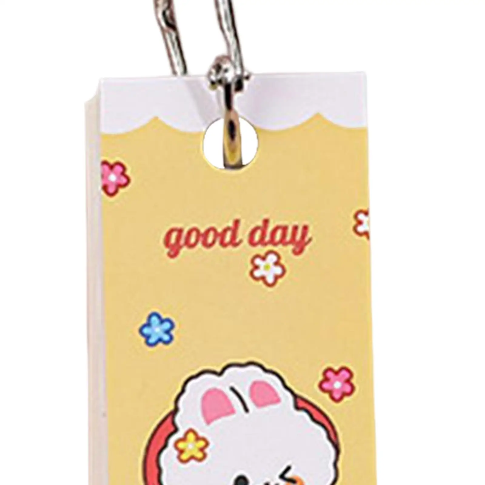 バインダーリング付きの空白のフラッシュカード、学習カード、ブックマーク紙、家庭用のDIYグリーティングカード