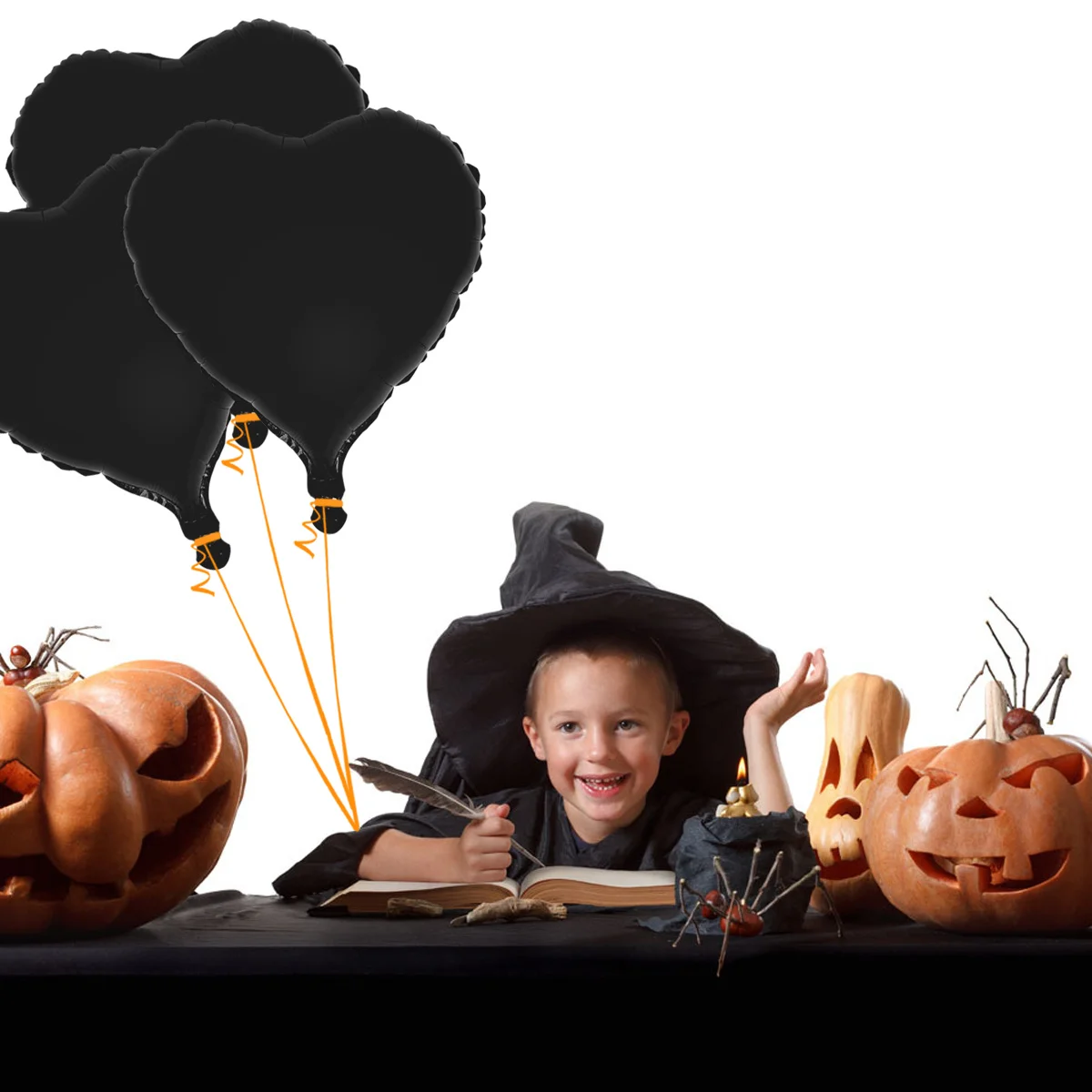 

10 Pcs Hollow Heart Foil Balloons Shaped Huge Large Heart-shaped Aluminum White Mylar