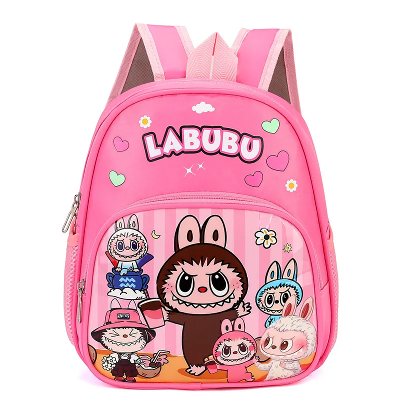 

LABUBU Children's Schoolbag Cute Cartoon baby boy girl Kindergarten Backpack New Lightweight shoulder bag for Students handbag