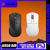 DAREU A950 AIR Wireless Mouse Cicada Wing Edition Lightweight Ergonomic 3950 Dual Mode Wireless Mouse High Performance Office