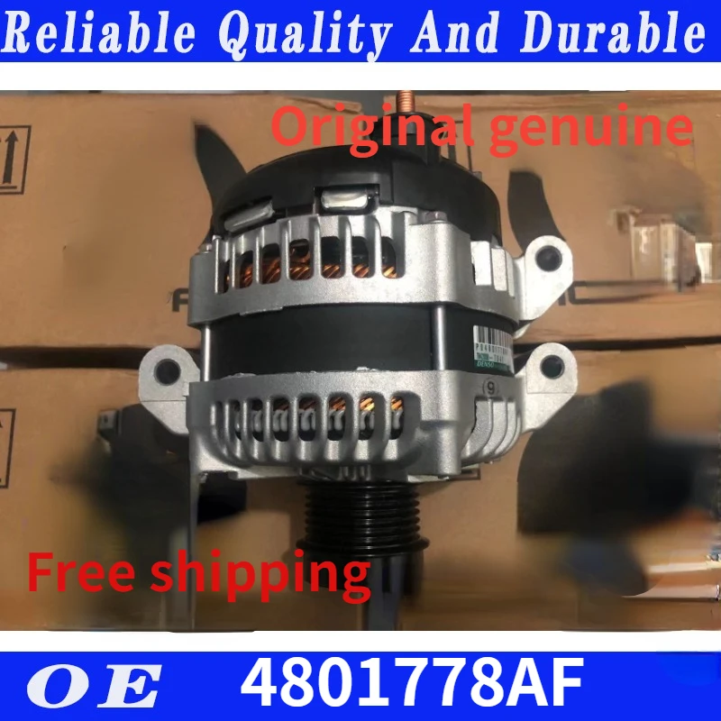 Original genuine  Alternator For CHRYSLER 300C JEEP GRAND CHEROKEE IV 3.6 P04801778AF 4801778AF 04801778AI 56029789AA 4210007040