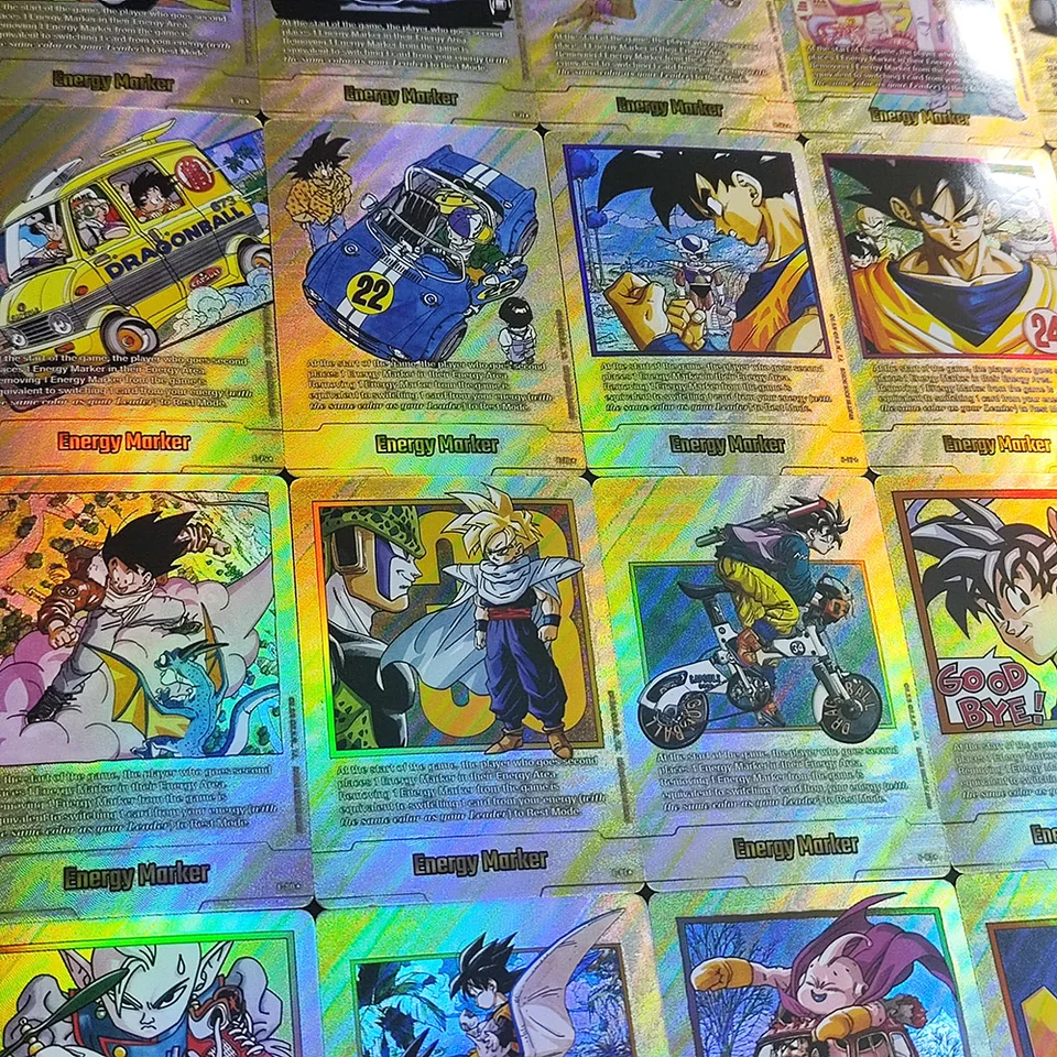 DIY Dragon Ball Super Fusion World TCG English Energy Marker Gold