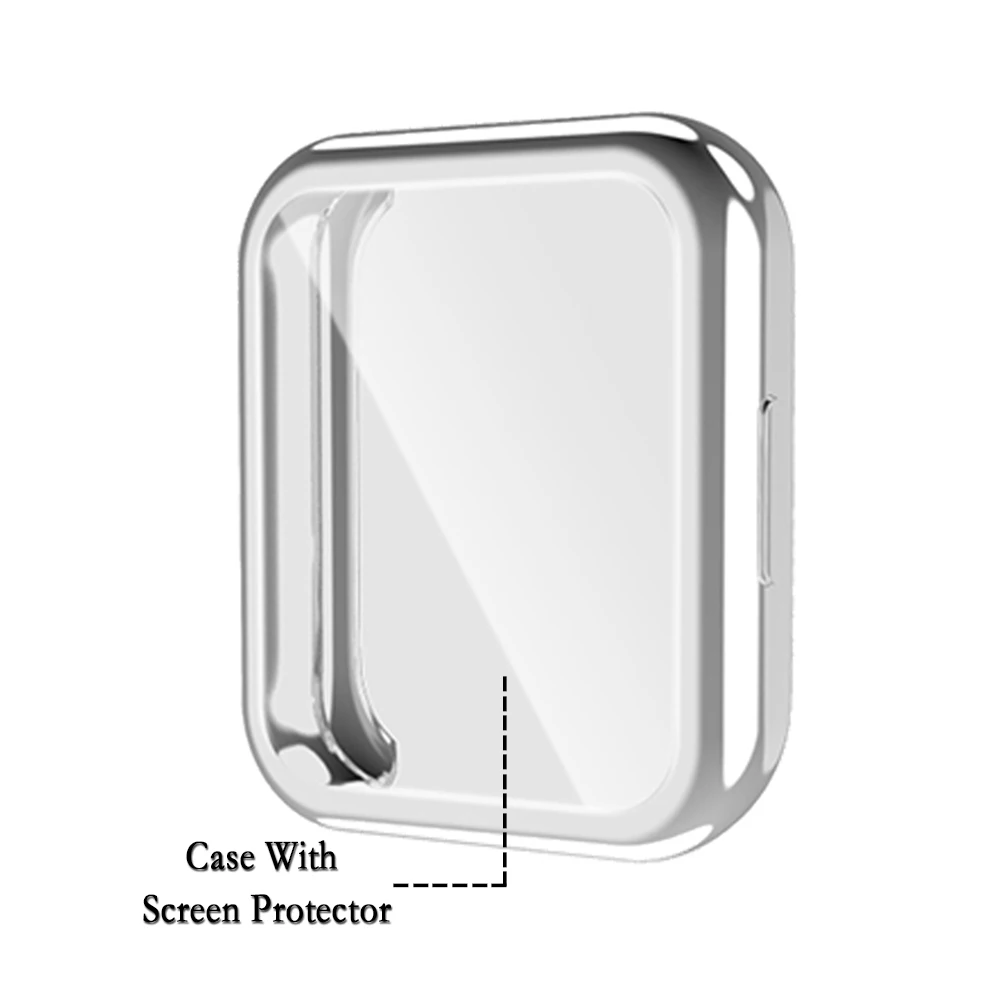 For Redmi Watch 2 Protector TPU Cover Shell With Screen Protector Full Coverage Soft Screen Protection Supplies
