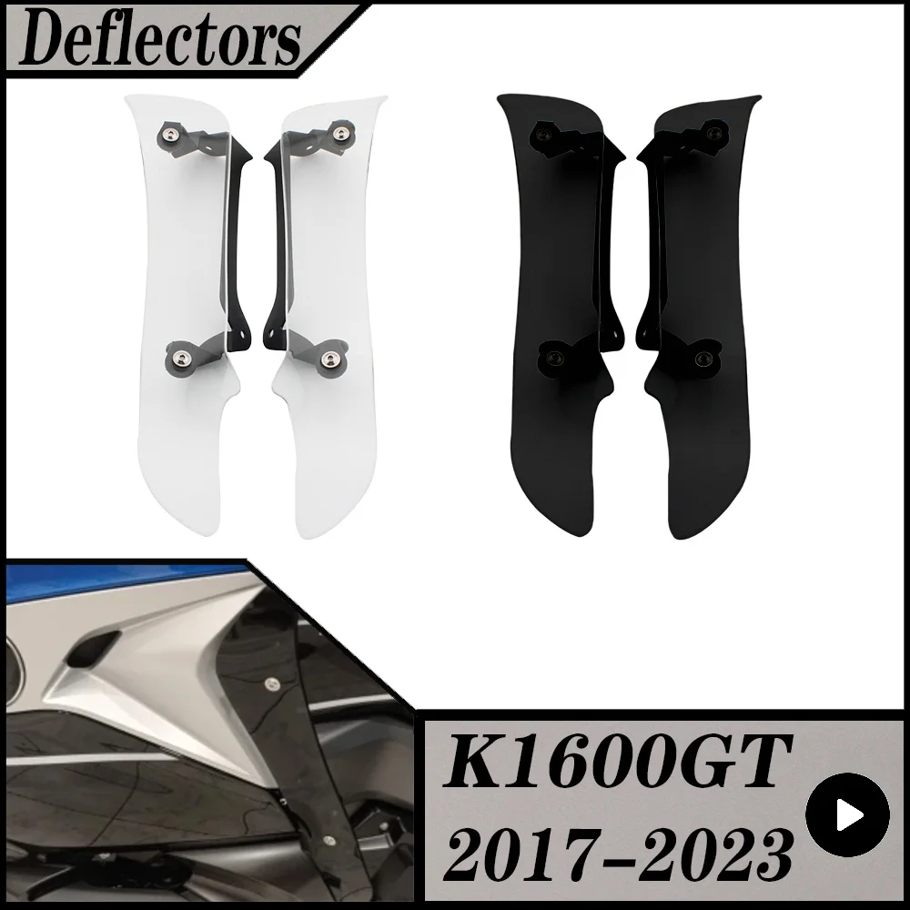 

For BMW K 1600 GT K1600GT 2017-2023 Motorcycle Side Spoilers Wind Deflectors Fairing Extenions Foot Leg Protectors Guard Fender