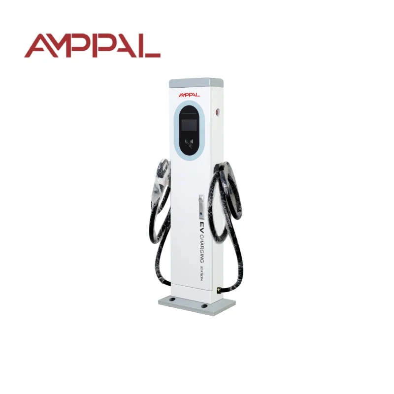 

EV Charge AC 44KW IP54 Touch Screen Charging Station for Electric Cars with 5m Cable Floor Standing