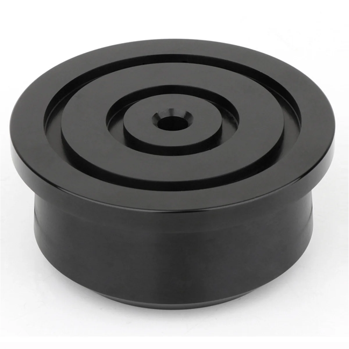 Record Stabilizer LP Disc Stabilizer HiFi Premium Audiophile, Black