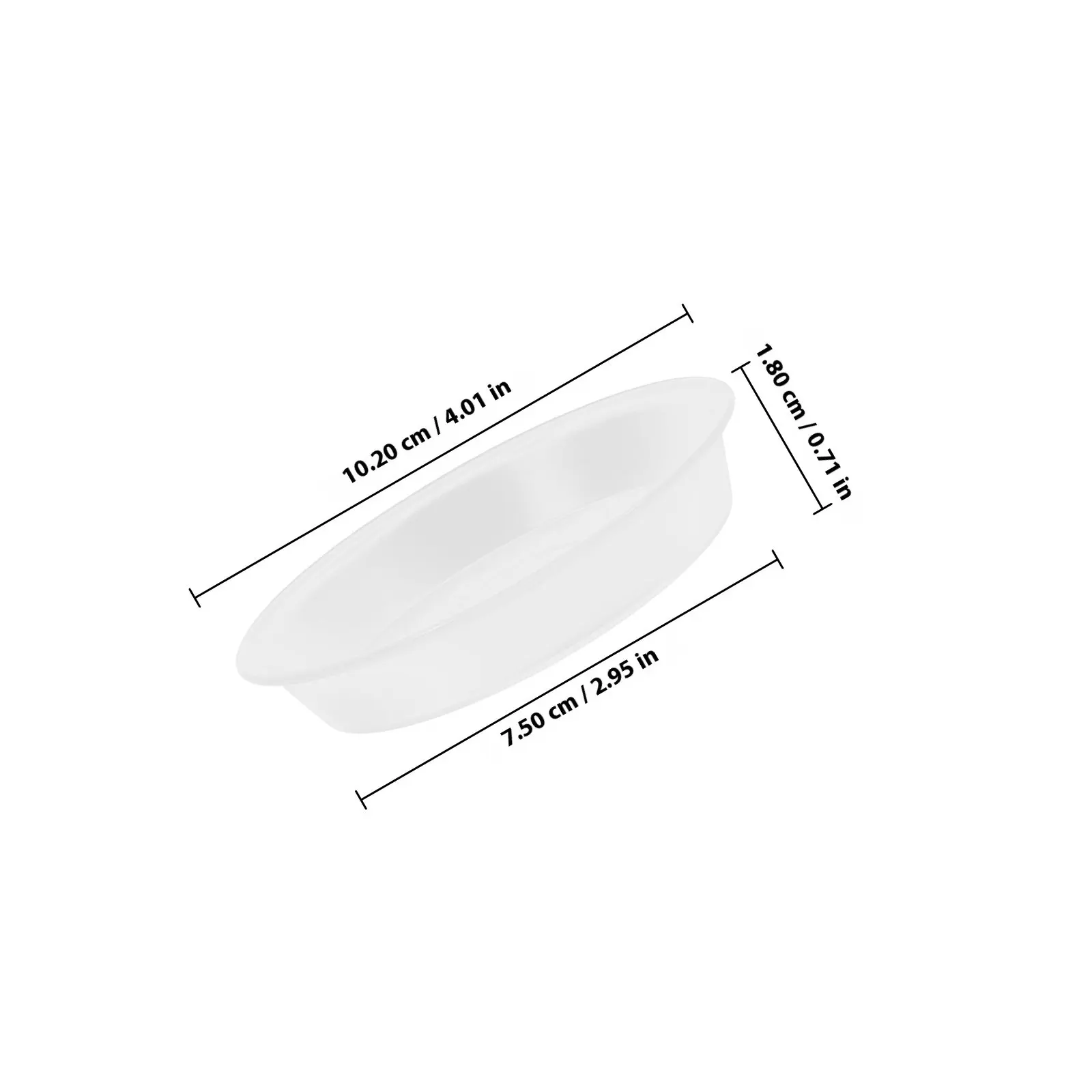 10Pcs Clear Plastic Planter Trays Round Flower Pot Bottom Trays Leak Proof Water Catcher Indoor Outdoor Plant Tray Saucer