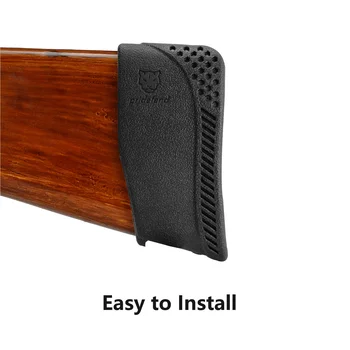 Pridefend Recoil Pad Synthetic Latex Rubber Slip-On Recoil Reducing Pad for Rifle and Shotgun Gun Holster 3 Sizes Available