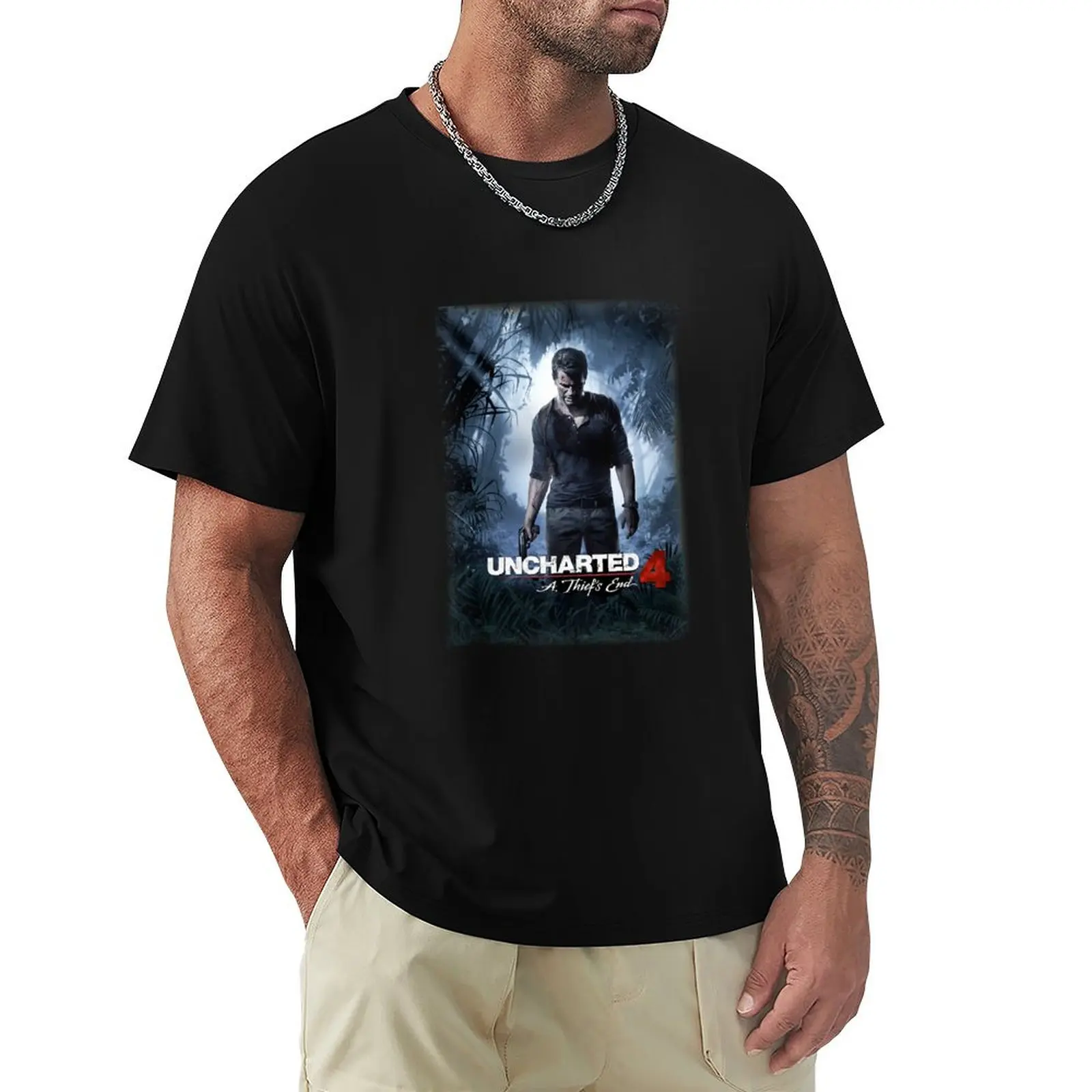 Uncharted 4 Classic T-Shirt Aesthetic clothing vintage graphic tee mens fashion