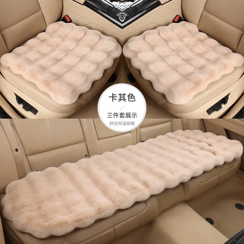 

Universal Car Seat Protector Mat Pad Keep Warm in Winter Car Seat Covers for Cars Seat Protection Plush Material Warm