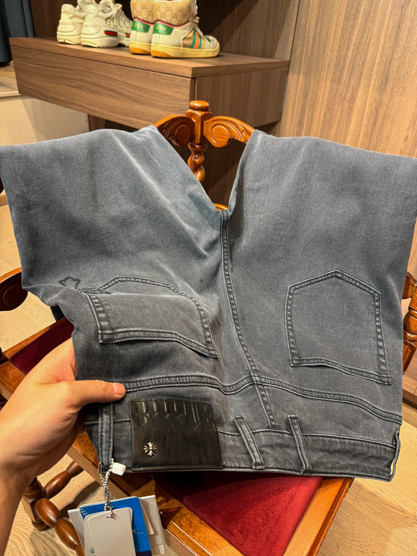 

High Elastici Cotton Comfortable Men's Straight Leg Jeans Bla Calf Quali Thin Spring Summer Stretchy Denim Pants