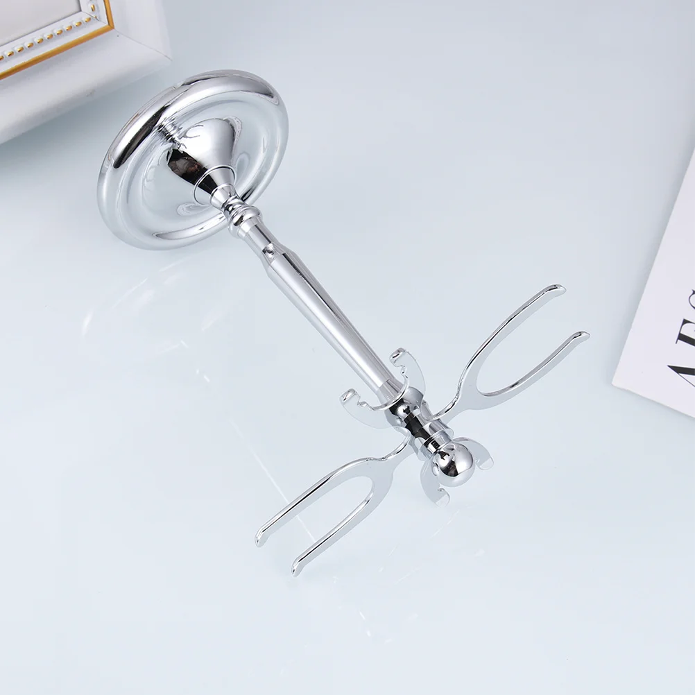 

Razor Stand Rack Shaving Brush Holder Sturdy Bathroom Razor Brush Organizer Space Saving Beard Care Tools Supporter