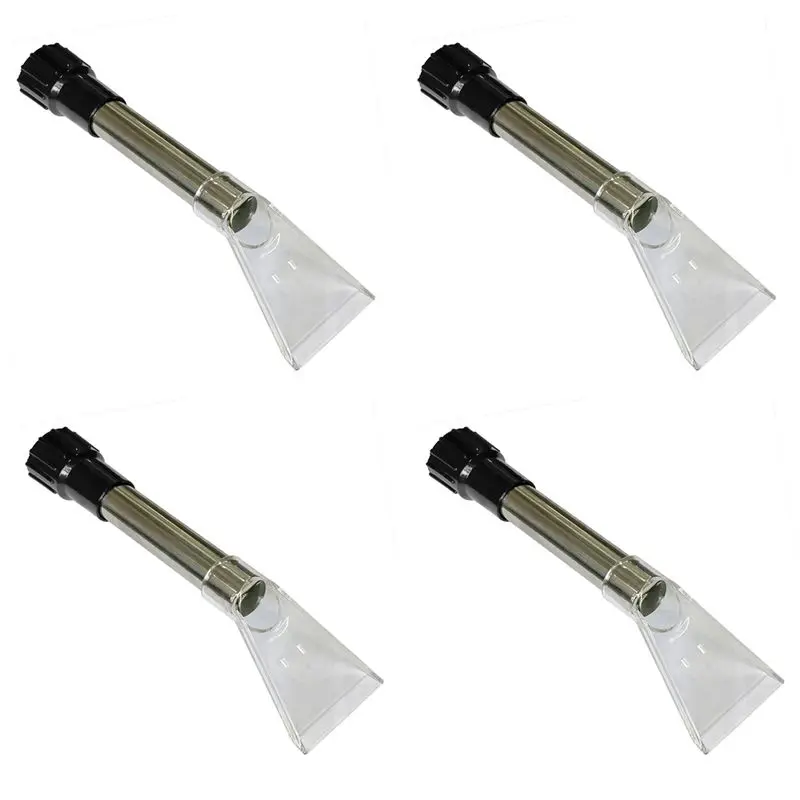 AT02-4X Carpet Cleaner Nozzles Steam Cleaner Nozzle Suction Floor Nozzle With Adapter Swivel Head Carpet Cleaner Parts