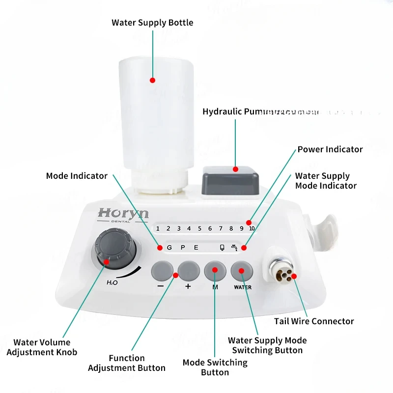 VRN De ntal Surgical Handpiece Ultrasonic De ntal Scaler For Dogs