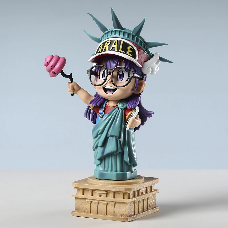 23.5cm The Goddess of Liberty Arale Collection Statue Model Figurine Toy Gift Collectables Doll